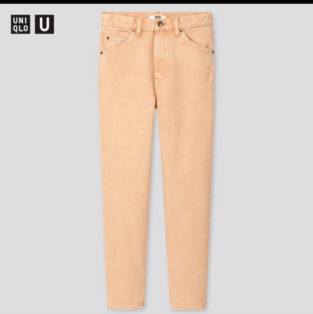 Uniqlo peach jeans